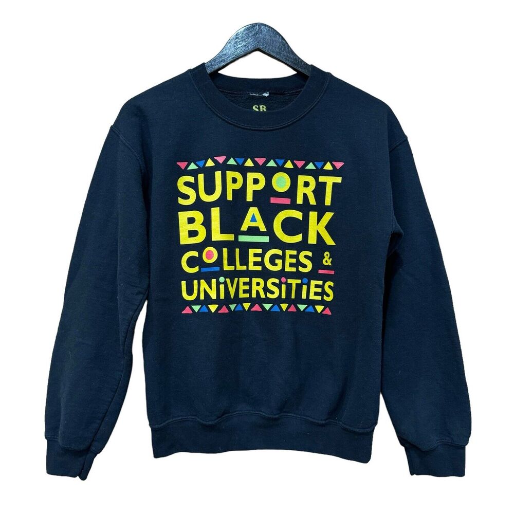 Support Black Colleges Universities Sweatshirt Women's S